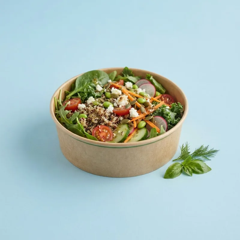 Compostable PLA Lined Bowl
