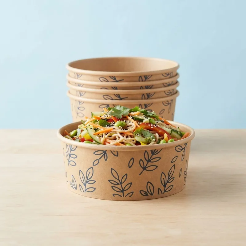 Custom Printed Paper Bowl