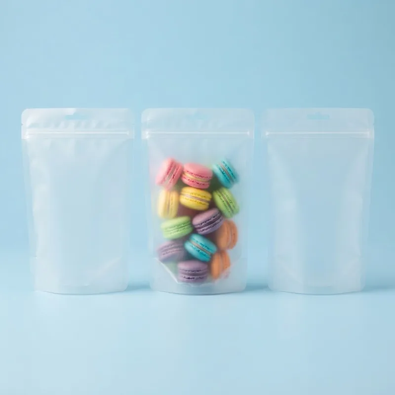 Frosted Ziplock Bag