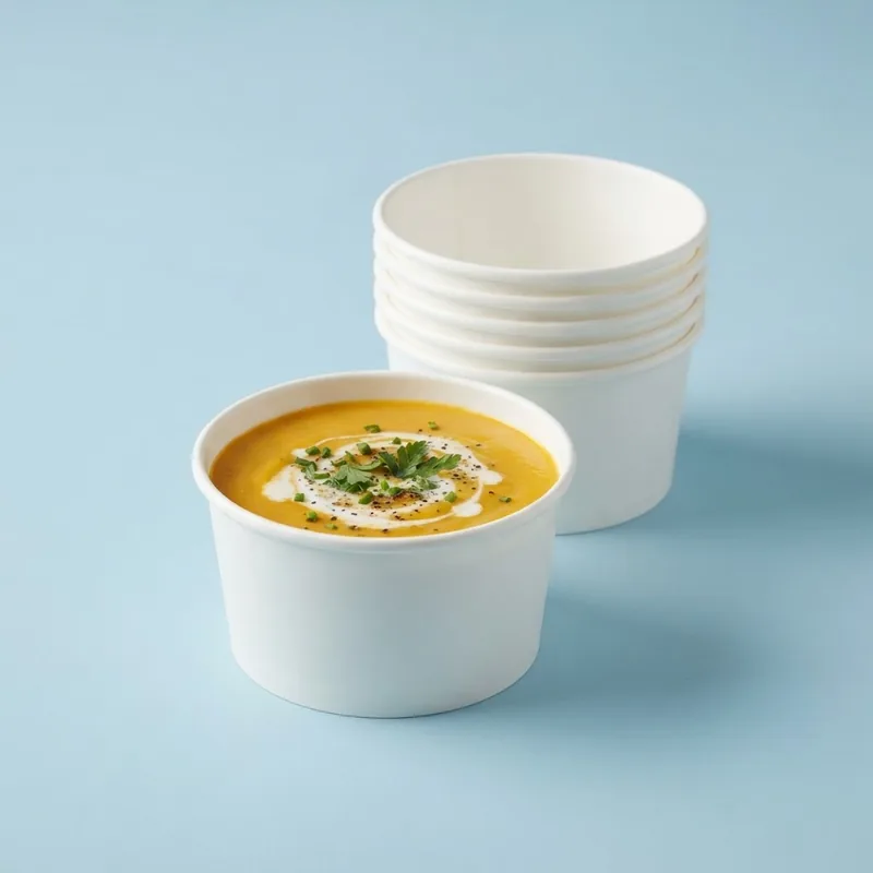 White Paper Bowl